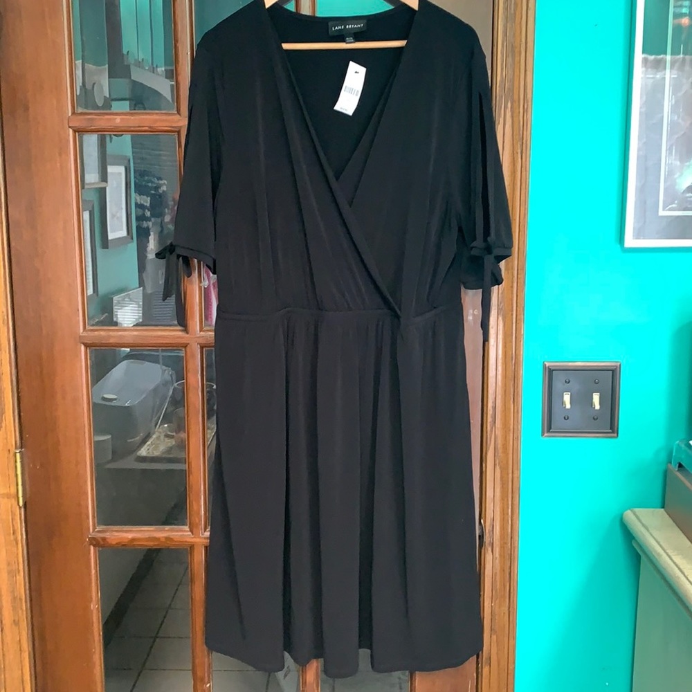 Lane Bryant Crossover Fit & Flare Dress 18/20 NWT